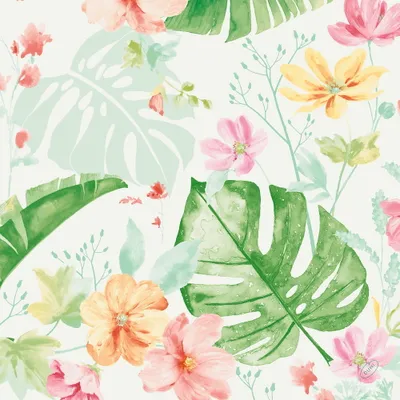 Produktbild von Duni Klassik Serviette Tropical Garden 50 Stück 1er Pack