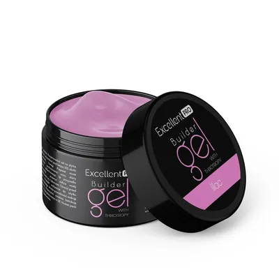Produktbild von Excellent PRO Excellent PRO | Builder Gel THIXO - Lilac - Tiksotropisch - Nagelverlängerung - UV Gel