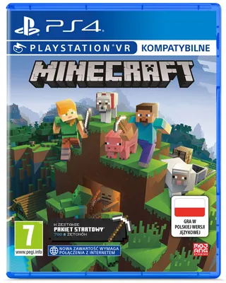 Produktbild von Minecraft Bedrock Edition + Starter Pack (Neue Edition) + 700 Token (PS4)
