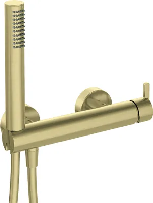 Produktbild von Duscharmatur, mit Duschset, gebürstetes Gold, SILIA-30