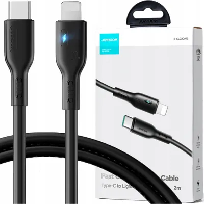 Immagine prodotto di Cavo Joyroom Serie Premium A13 Lightning / Usb-C 20W 2M - Czarny