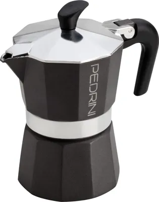 Immagine prodotto di Pedrini Caffettiera 3 tazze antracite