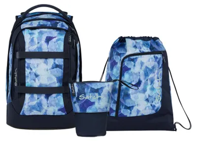 Produktbild von Satch, Schulrucksack-Set PACK Blurry Sky 3-teilig, ab 5. Klasse