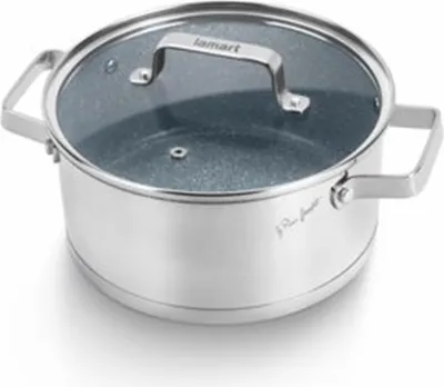 Image de Lamart Pot en acier inoxydable 20cm STONESS LT1103