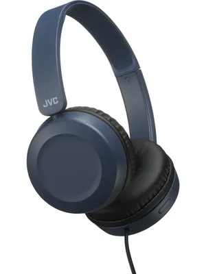 Produktbild von JVC HA-S31M-A On-Ear Kopfhörer, kabelgebunden, blau