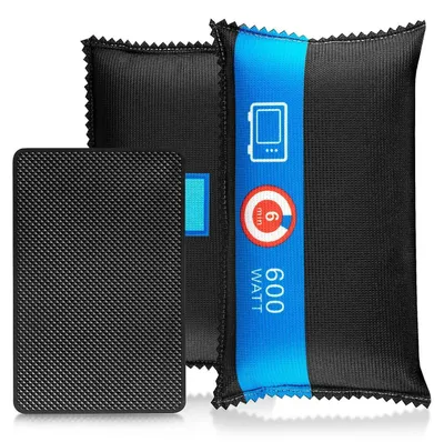 Produktbild von Luftentfeuchter Auto Set 2 x 400g Wiederverwendbar mit Farbwechselanzeige und Antirutschmatte