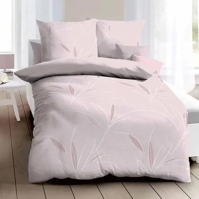 Produktbild von Traumschlaf Biber Bettwäsche Organic 155x220 cm + 80x80 cm rose