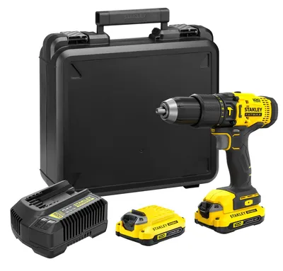 Zdjęcie produktu dla Stanley Fatmax Akku-Schlagbohrschr. 18V V20,2x1,5Ah,K