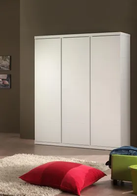 Produktbild von Kleiderschrank 3-trg. Lara, Weiß