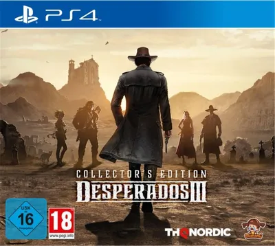 Obrázok produktu pre THQ Nordic Desperados III - Edition Collector, PlayStation 4, M (Mature), Fyzické médiá