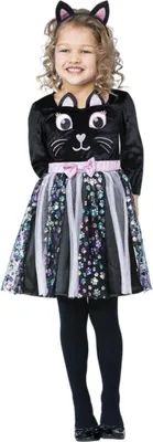 Immagine prodotto di Smiffys - Costume - Ragazza SM1598 (104) (Nero/Rosa)