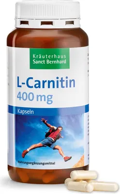 Produktbild von Sanct Bernhard L-Carnitin-Kapseln 400 MG - 200 Kapseln