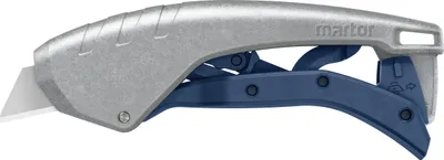 Produktbild von MARTOR SECUNORM 610 XDR Sicherheitsmesser - Sacköffner mit Trapezklinge - Schmutzresistent - Leicht zu Reinigen - Ergonomisch - Metalldetektierbar
