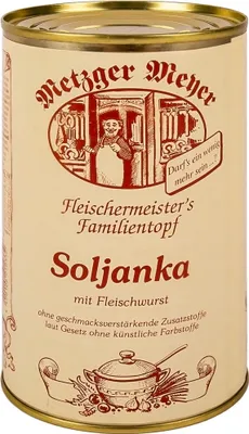 Produktbild von Soljanka 8 x 1200 ml Metzger Meyer // Suppe // Lausitzer // Großpackung