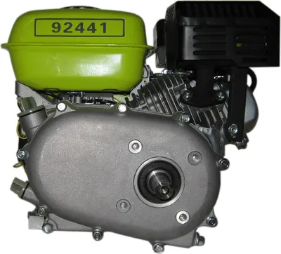 Immagine prodotto di Varan Motors - 92441 Motore a benzina 6,5hp 4,8KW con frizione a bagno d'olio, riduttore 1/2, asse con frizione a chiavetta 19.96mm