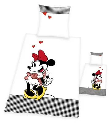 Produktbild von Disney's Minnie Mouse Renforcé-Bettwäsche 135 x 200 cm