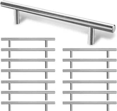 Obrázek produktu pro Madlo do koupelny a kuchyně, nerezová ocel, 12 mm, rozměry 220 x 160 mm
