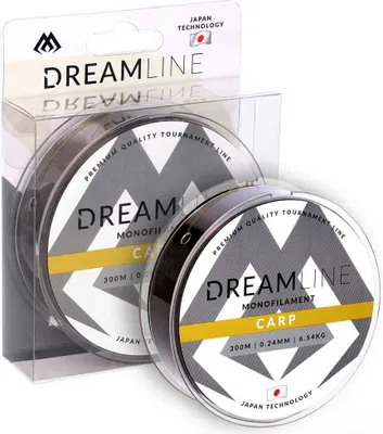 Produktbild von Mikado Dreamline Carp Karpfenlinie 300 M Schwarz 0.260 mm Schwarz 0.260 mm