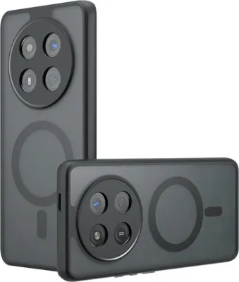 Immagine prodotto di Per Honor Magic 7 Lite Armor MagSafe TPU PC Hybrid Cover Protettiva Nero Smerigliato