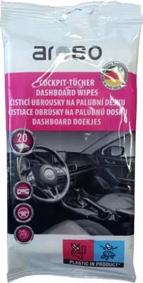 Obrázok produktu pre Čistiace obrúsky na prístrojovú dosku (20 ks)