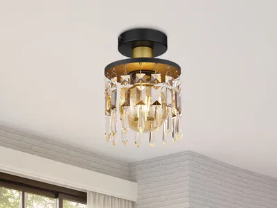 Produktbild von Deckenleuchte COMMA Glas, 1-flammig Ø15cm