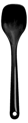 Produktbild von Gemüselöffel Küchenhelfer wiederverwendbar 305 mm, Farbe: schwarz