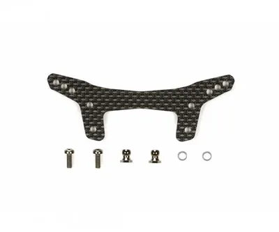Produktbild von Tamiya DT-03 Dämpferbrücke vorn carbon verst.