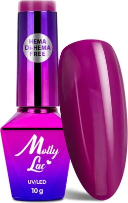 Obrázek produktu pro MollyLac Power Flower Purple Crocus Hybrid-Nagellack, HEMA/Di-HEMA-frei, 10 g, č. 725