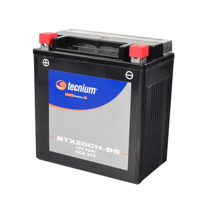 Image de TECNIUM Batterie sans entretien avec pack d'acide - BTX20CH-BS