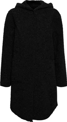 Produktbild von fransa FRCALAM Damen Wintermantel Wollmantel Winterjacke Wendejacke mit Teddy Fleece verdeckte Druckknöpfe Lang
