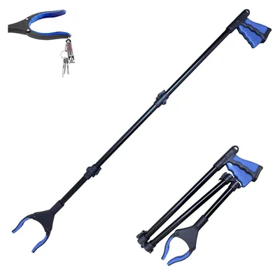 Obrázek produktu pro 110 cm dlouhá kleště pro seniory, odpadkové kleště z hliníku, dlouhé kleště