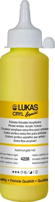 Obrázek produktu pro Lukas Cryl Liquid Akrylová barva Cadmium Yellow Light 250 ml 1 ks