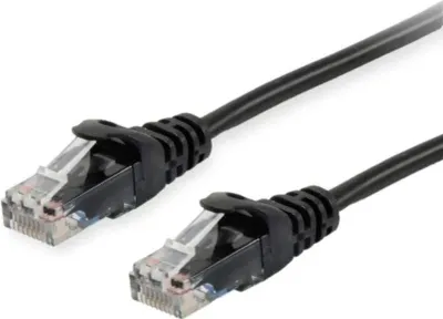 Produktbild von Equip Cat.6 U/UTP Patchkabel, 3.0m, Schwarz