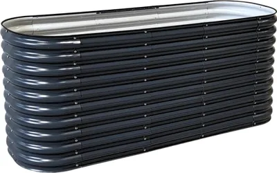 Produktbild von osoltus Hochbeet Gartenbeet Pflanzbeet aus Metall BIG 195 x 60 x 80 cm
