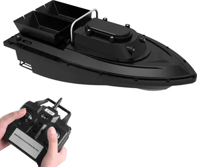 Produktbild von Smart RC Angelkoederboot 400-500M Drahtlose Fernbedienung Angeln Feeder Boot Schiff mit LED Nachtlichtern