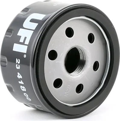 Produktbild von Ölfilter UFI 23.418.00 Anschraubfilter für NISSAN Qashqai / Qashqai +2 I (J10, NJ10) für RENAULT Clio III Schrägheck (BR0/1, CR0/1) TWINGO II (CN0)