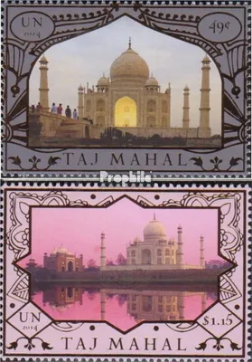 Produktbild von Briefmarken UNO - New York 2014 Mi 1418-1419 (kompl.Ausg.) gestempelt UNESCO Welterbe Taj Mahal