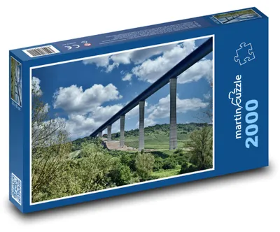Zdjęcie produktu dla martinpuzzle - Puzzle 2000 - Nadjezd - most, transport