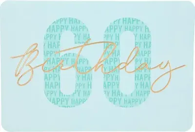 Produktbild von Depesche Klappkarten Kunterbunt : 60 Happy Birthday Klappkarten Kunterbunt Sortierung: 60 Happy Birthday