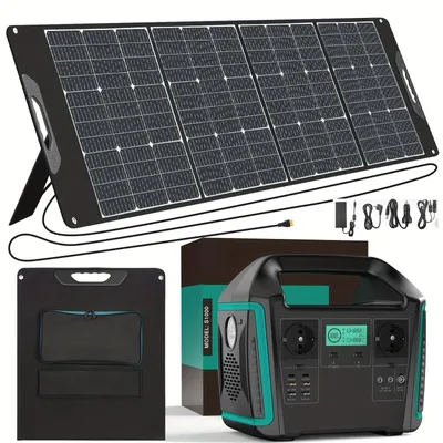 Zdjęcie produktu dla Przenośna stacja zasilania - powerbank - akumulator mobilny - zasilanie awaryjne - generator kempingowy - bateria o pojemności 725 Wh