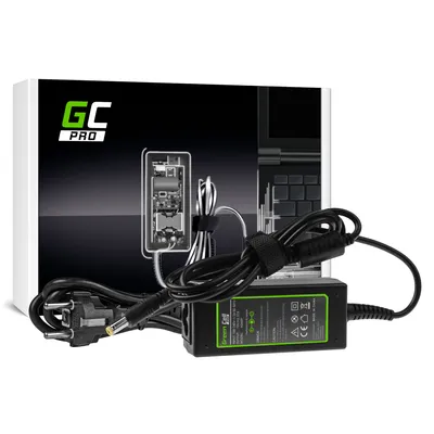 Produktbild von Green Cell PRO Netzteil (19V 2.37A 45W) für Acer Aspire E5-511 E5-521 E5-573 E5-573G ES1-131 ES1-512 ES1-531 V5-171 Laptop Ladegerät inkl. Stromkabel