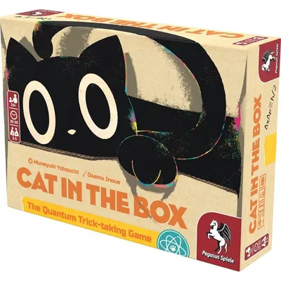 Imagen del producto de Cat in the Box (Edición inglesa) – Juego de mesa – Pegasus Spiele – 2-5 jugadores – 13+
