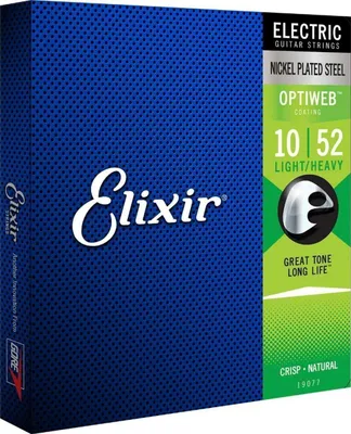 Immagine prodotto di Elixir 19077 Optiweb 10-52 - Corde per chitarra elettrica