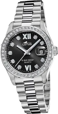 Produktbild von Lotus Damen Uhr Elegant Edelstahl Armbanduhr Classic silber D2UL18933/4