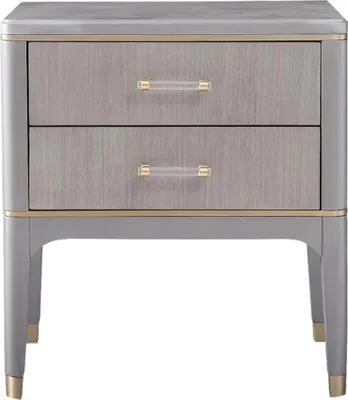 Produktbild von Bett 2x Nachttisch 3 tlg. Schlafzimmer Set Design Modern Luxus Gruppe Sets Holz