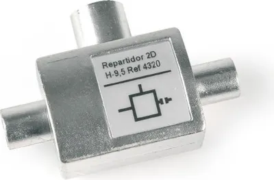 Image de TELEVES RF-Zweigeräteverteiler Dämpfung 1xStecker/2xBuchse VRF2N