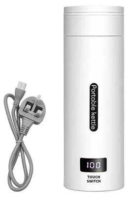 Reisewasserkocher 500 ml, tragbar, 4 Temperaturstufen, LED-Anzeige