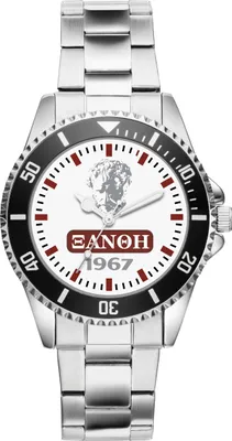 Produktbild von KIESENBERG Herrenuhr Armbanduhr Xanthi F.C. Geschenk Fan Artikel Zubehör Fanartikel Analog Quartz Uhr 20355