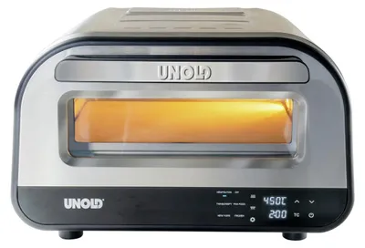 Zdjęcie produktu dla Unold 68816, 1 pizza(e), Srebrny, Stal nierdzewna, 30 cm, Cyfrowy, 450 °C