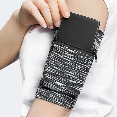 Produktbild von Handy Armtasche joggen Sportarmband Rennen Outdoor Handytasche für Handy bis 6 Zoll
